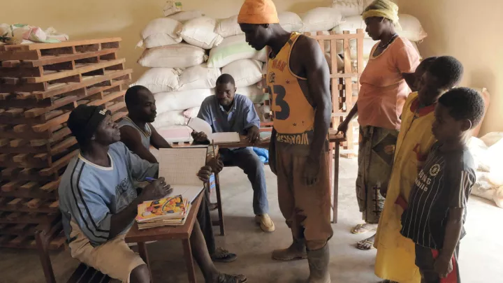 Getreidebanken Sourountouna World Vision