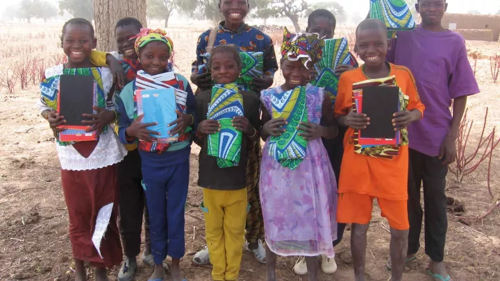 Kinder Bildung Sourountouna World Vision