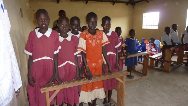 Kinder Schule Kolowa World Vision