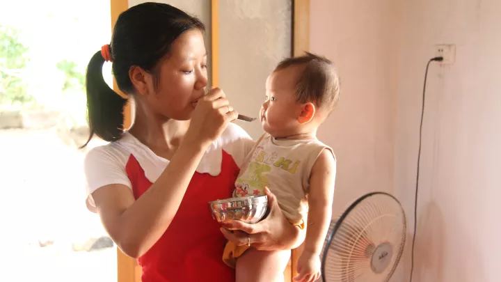 Mutter Kind Ho-Chi-Minh-Stadt World Vision