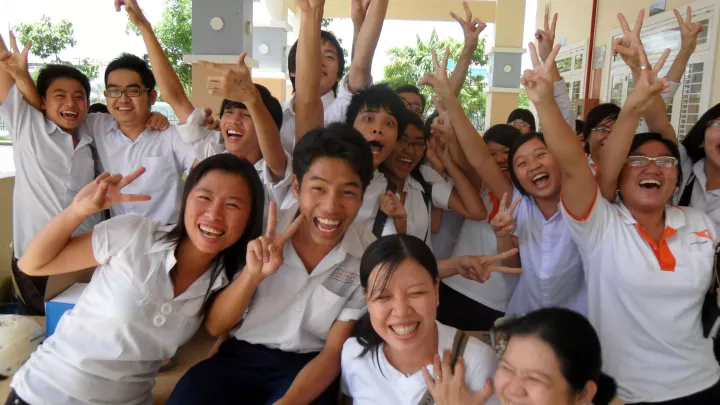 Kinder Ho-Chi-Minh-Stadt World Vision