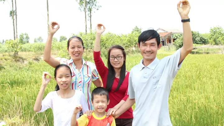 Kinder Vinh Linh Vietnam World Vision Bildung