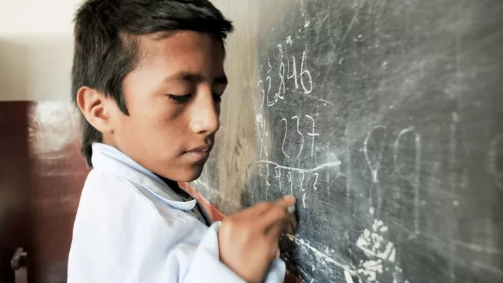 Camiri Bolivien Bildung Kinder Schule World Vision Projekt