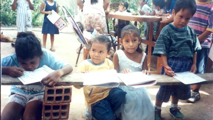 Kinder Bildung Bolivien Los Chacos Workshop World Vision Projekte