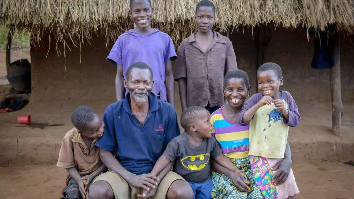 World Vision Entwicklungszusammenarbeit Mosambik Familie