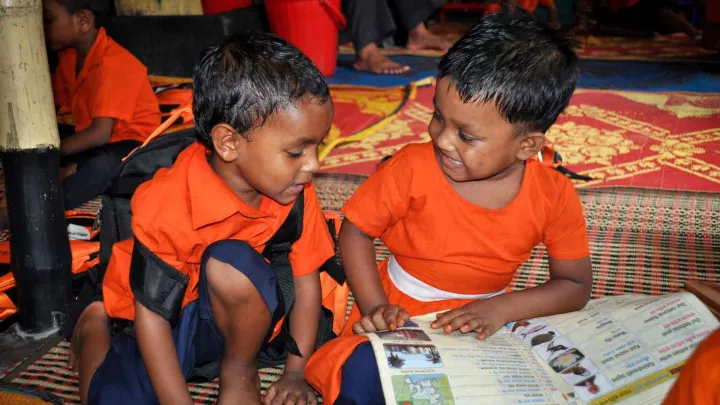 Happiness Day Bangladesh boys world vision