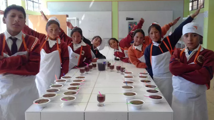 World Vision Kinder lernen