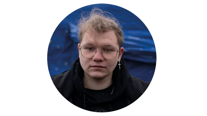 geflüchteter Jugendlicher aus der Ukraine