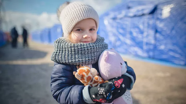 Die Kinder gewöhnen sich allmählich an die neue Umgebung.