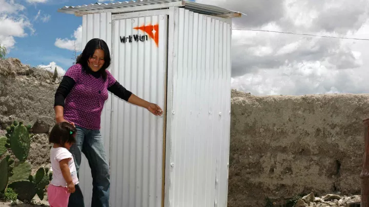 Latrine von World Vision