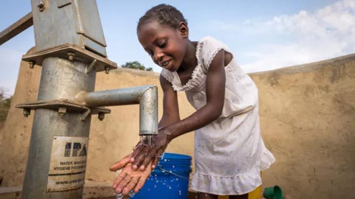 Spende für sauberes Wasser