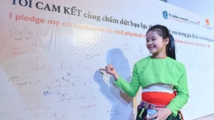 Mädchen aus Vietnam