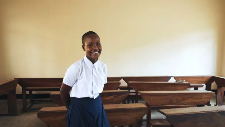 Mädchen aus Tansania