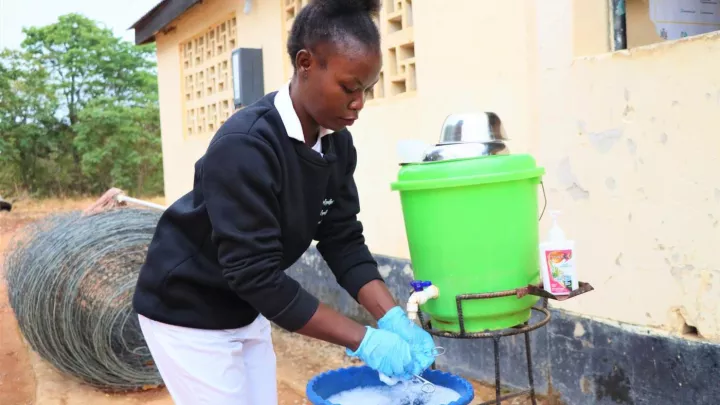 Hygiene Handwaschstation