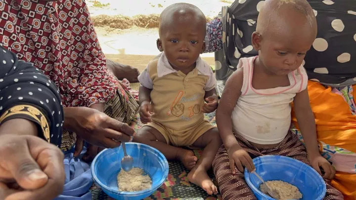 Ernährung Kleinkinder Sudan