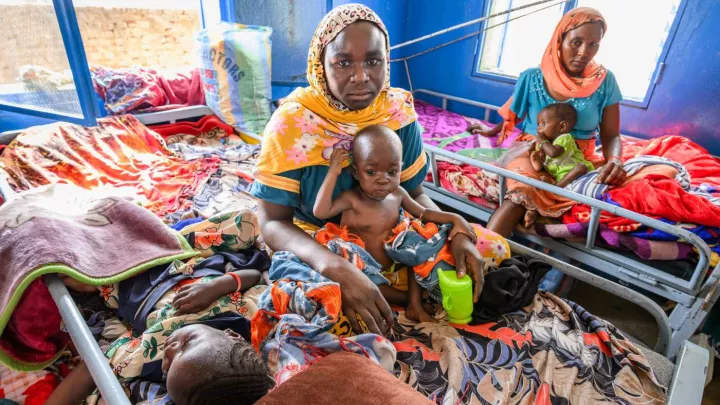 Mangelernährte Kinder