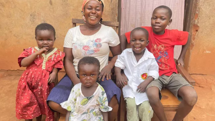 Familie mit ehemaligen