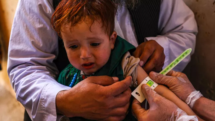 Ketzt für ausreichend Nahrung für afghanische Kleinkinder spenden