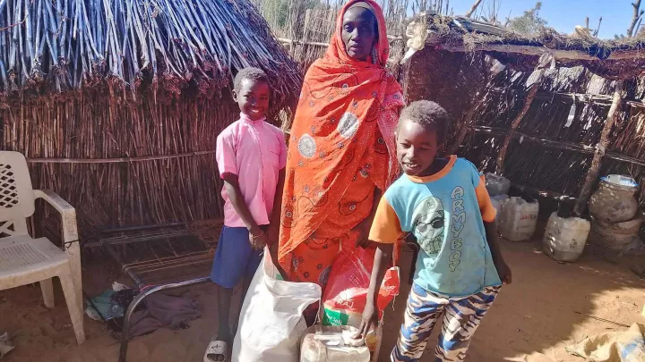 Jamila kann wieder sehen