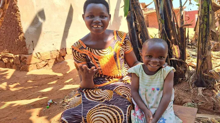 Léonies mit Tochter Prince