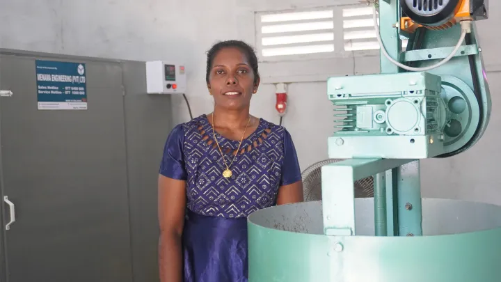 Erfolgsgeschichte Samanthi