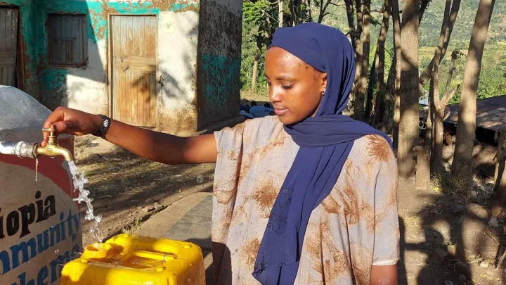 Wasser Äthiopien Bild