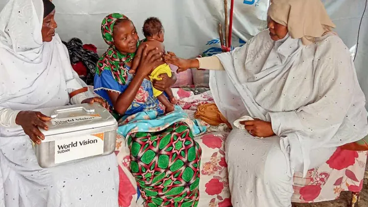 Hikma hat ihr Kind in Sicherheit zur Welt gebracht