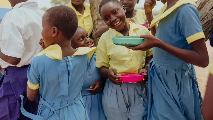 Kinder Schulmahlzeit