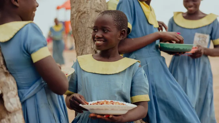 Für die 15jährige Faith aus Kenia ist das Schulessen oft die einzige nahrhafte Mahlzeit am Tag