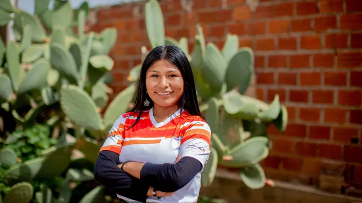 Nadeyli ist glücklich