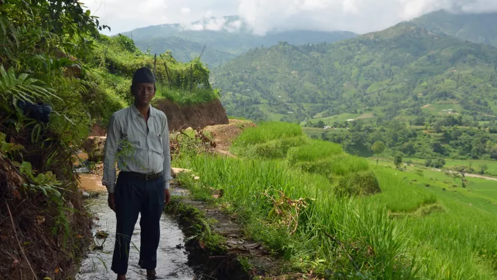 Wiederaufbau in Nepal