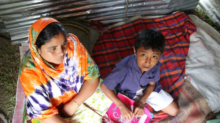 Monsun-Flut 2017 hat viele Häuser und Hoffnungen zerstört