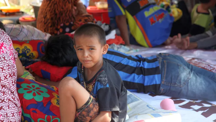 Kinder suchen Schutz im WV-Zentrum