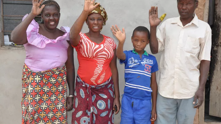 Projektübergabe in Tansania