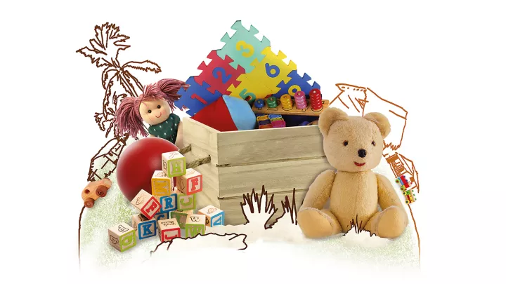 Ein sinnvolles Geschenk: Spielzeug-Set