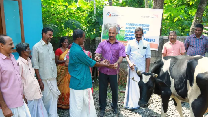 ADH unterstützt den Wiederaufbau nach der Flutkatastrophe in Indien