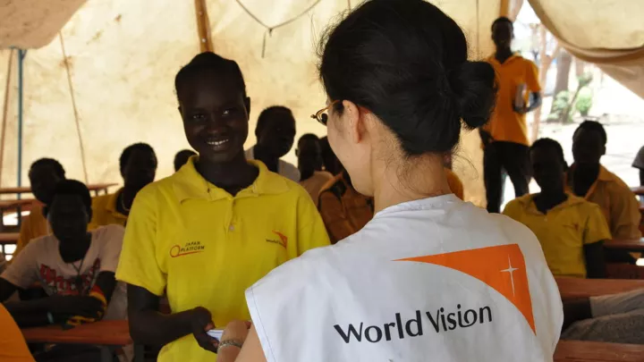 Südsudanesische Flüchtlinge erhalten Unterstützung