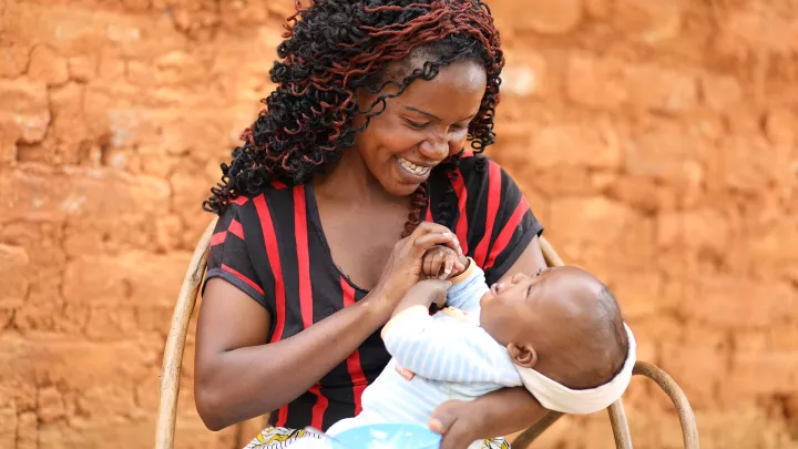 Word Vision unterstützt gemeinsam mit Unicef ein Projekt zur Mutter-Kind Entwicklung