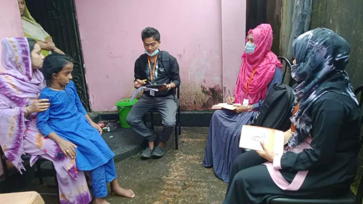 World Vision, ADH und UNHCR unterstütze ein Projekt zur Einkommensförderung in Bangladesch