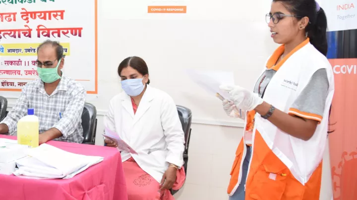 COVID-19 Nothilfe in Indien