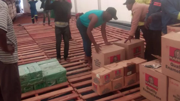 Einlagerung nicht-verderblicher Güter für den Katastrophenfall