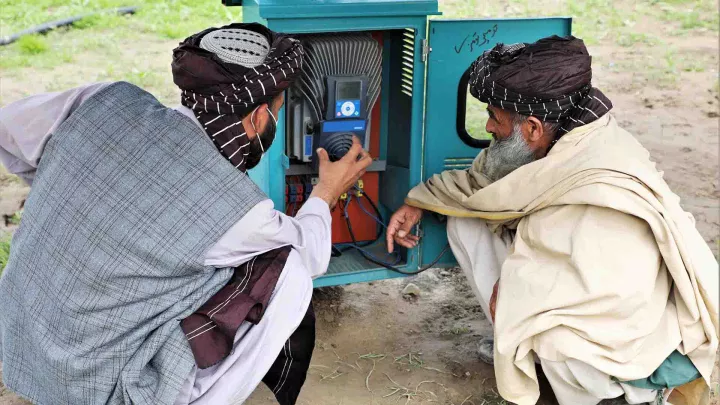 Gemeinsam mit ADH unterstützt World Vision die Menschen in Afghanistan mit sauberem Wasser