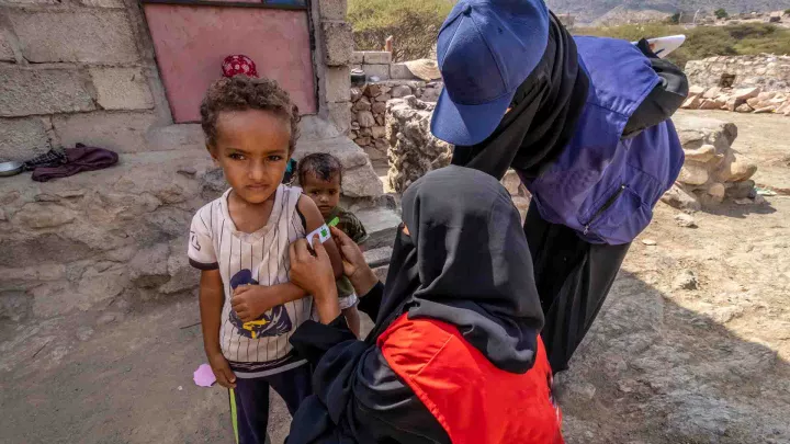 Gemeinsam mit Aktion Deutschland Hilft leistet World Vision Gesundheits- und Ernährungshilfe