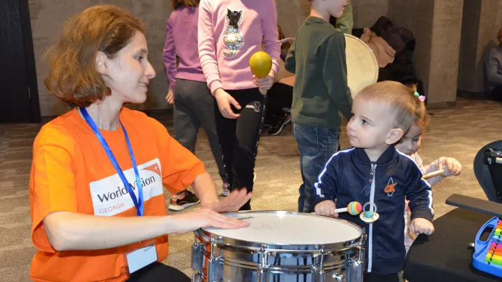 World Vision Projekt in Georgien