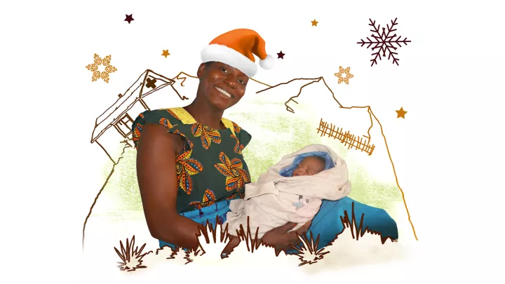 Sichere Geburt zu Weihnachten