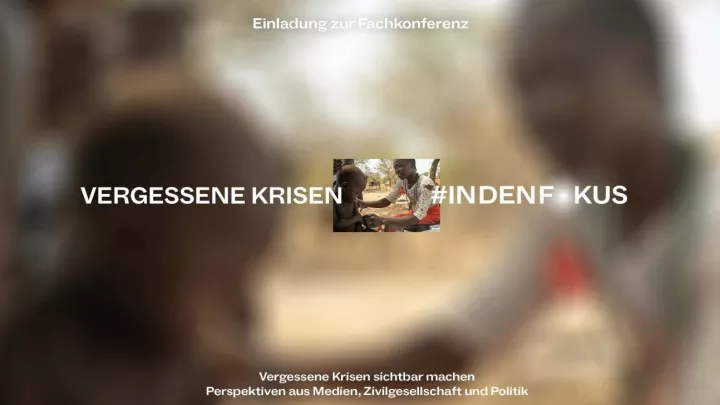 #InDenFokus: Krisen ein Gesicht geben
