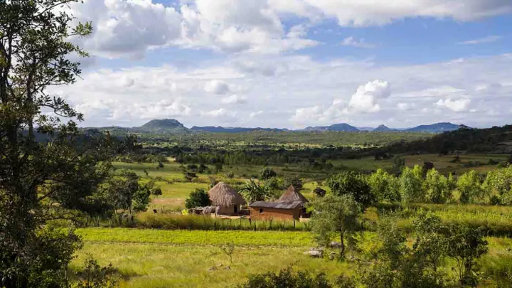 Dorf in Simbabwe