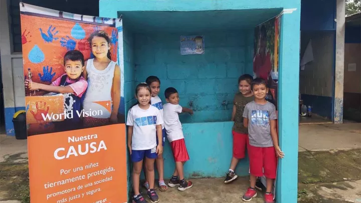 Projektübergabe in El Tumbador, Guatemala