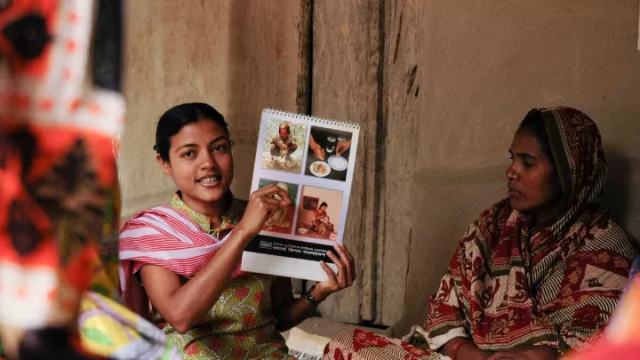 Projektübergabe in Gazipur, Bangladesch