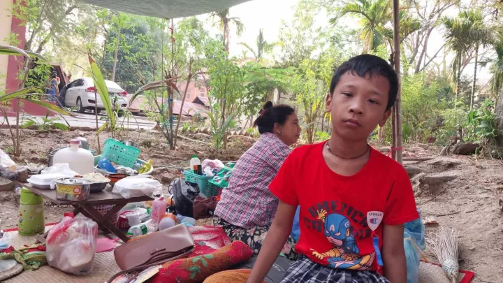 Kinder sind im Erdbebengebiet von Myanmar besonders gefährdet